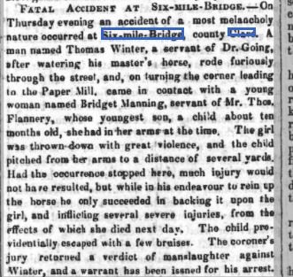 Clare Journal, and Ennis Advertiser - Thursday 09 May 1850 going